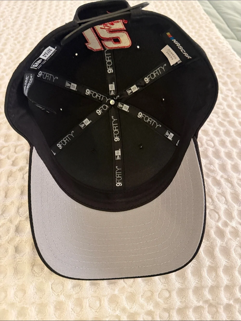 New Era Ryan Blaney Black Baseball Hat with Yellow Logo Accent